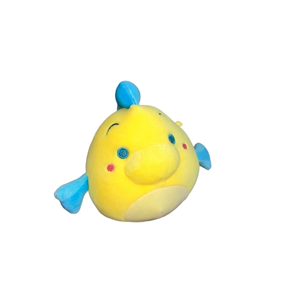 Disney Flounder Squishmallow Little Mermaid plush